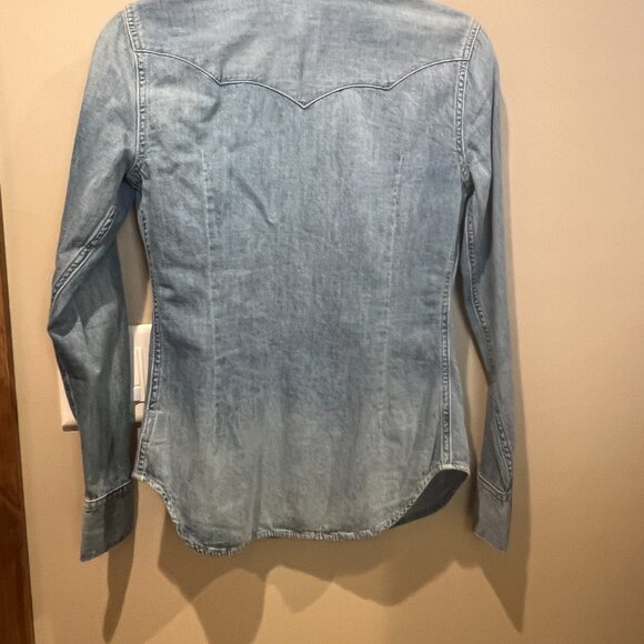 Ralph Lauren Polo Denim Shirt - Size XXS (Fits like XS) - Picture 4 of 6